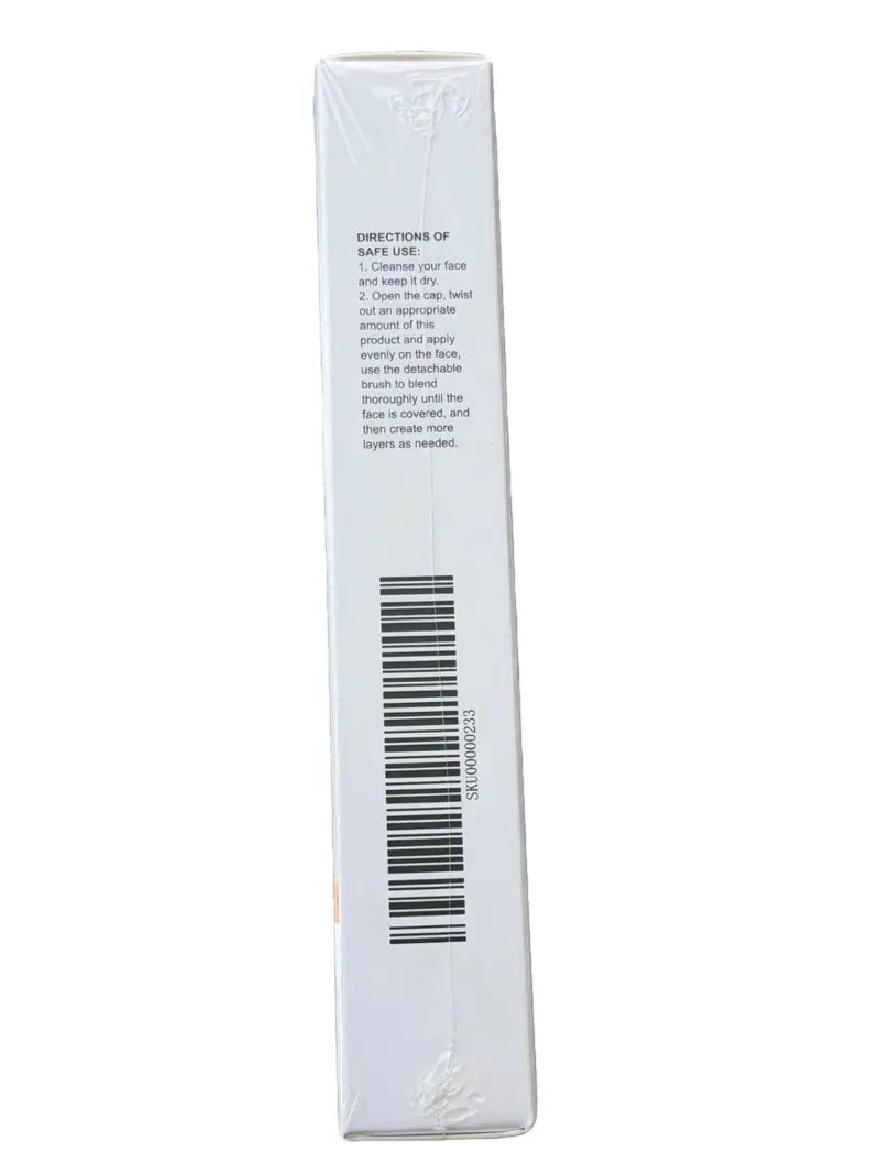 Ombra di Nebbia Foundation Color Changing Stick for Dark Skin with Attached Brush for Precise Application