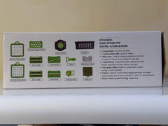 Kitchen Ideas 16-piece multipurpose vegetable chopper and slicer set